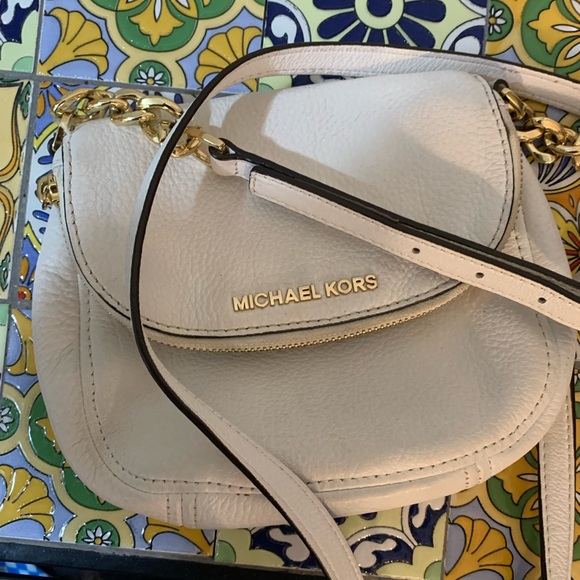 True White Bedford Michael Kors Crossbody - Picture 4 of 6